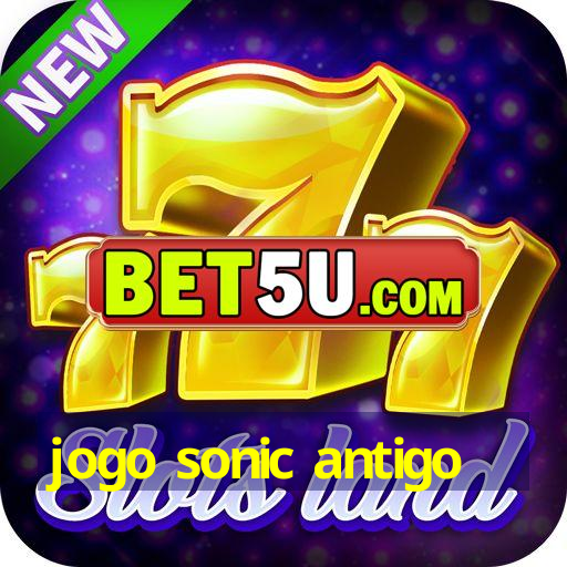 jogo sonic antigo